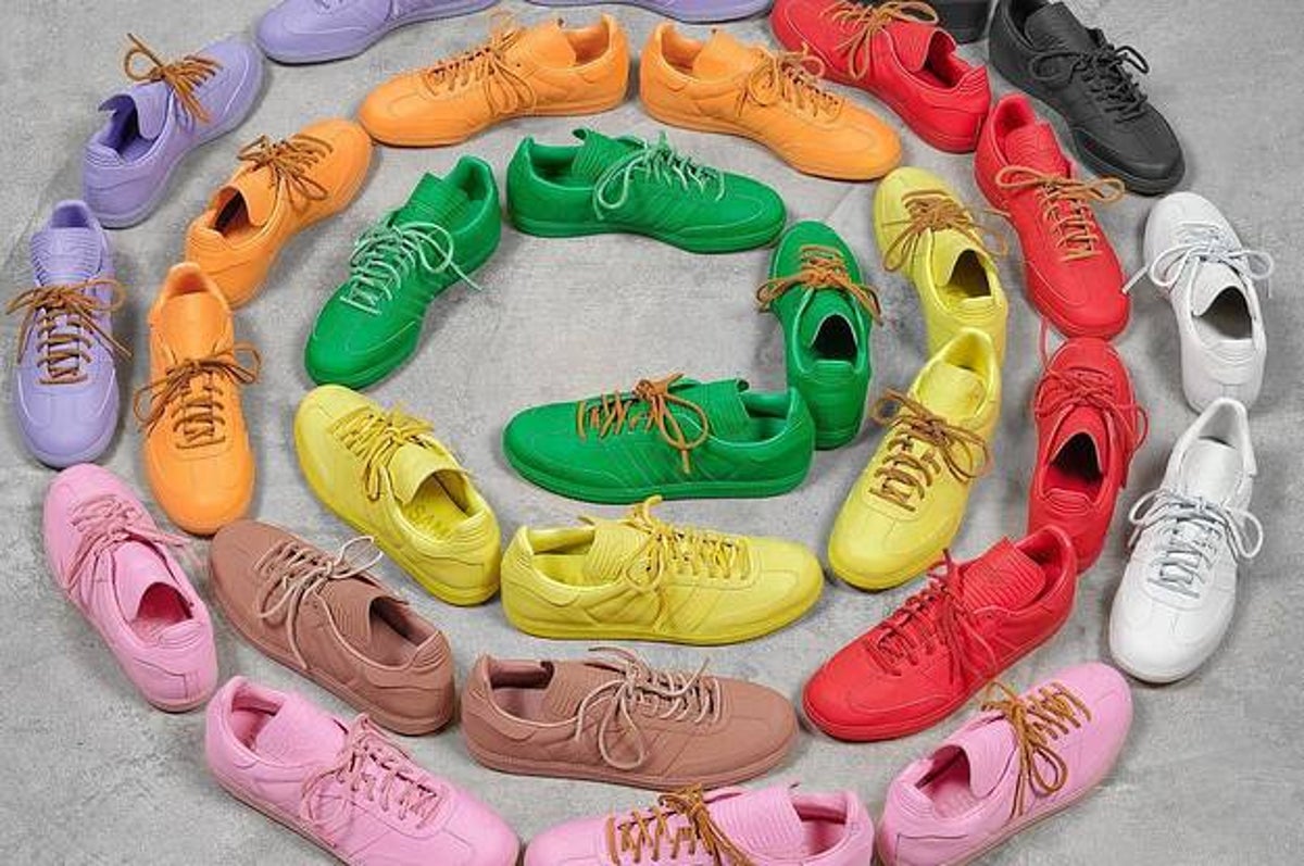 Adidas x Pharrell Williams Samba Sneakers | New Season Sneakers 45 / Light Beige