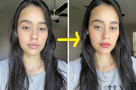 lip tint before and after