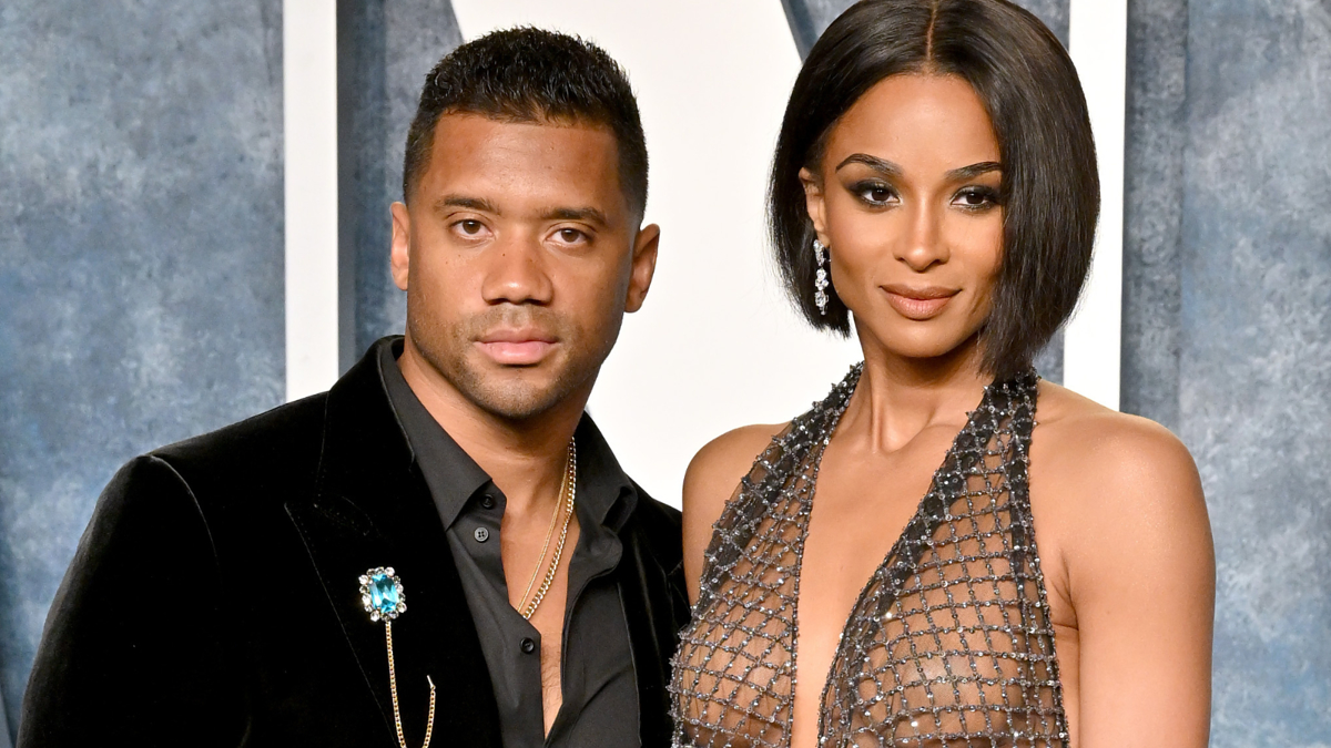 Ciara's Son Future Jr. Practices Basketball With Russell Wilson