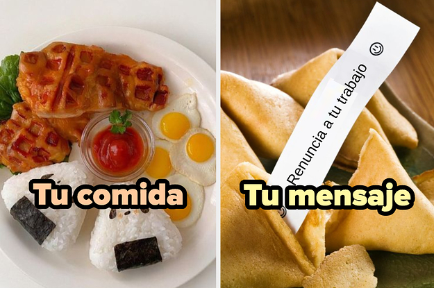 Come en un bufet de comida asiática y te daremos una galletita de la suerte