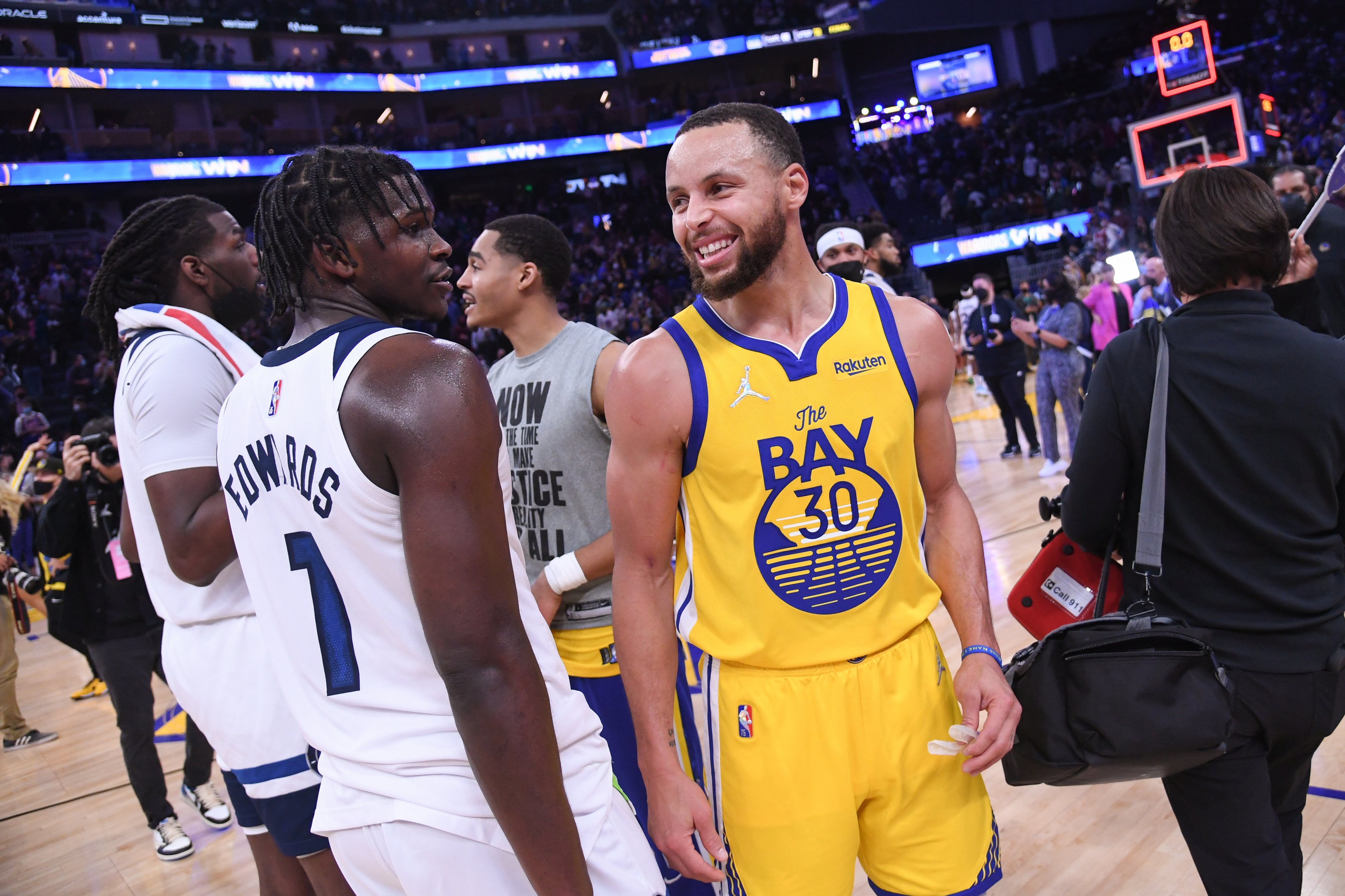 Steph Curry Saw Something 'Different' in Anthony Edwards During His 2018  Camp | Complex