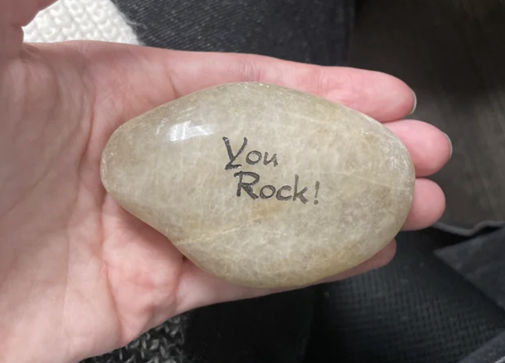 &quot;You rock!&quot;