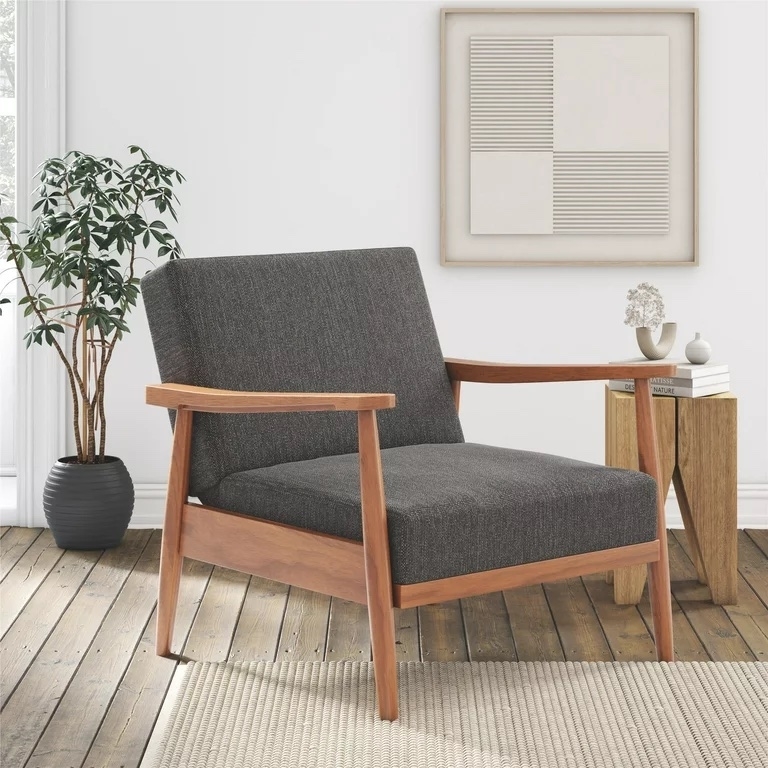 the mid century wood chair