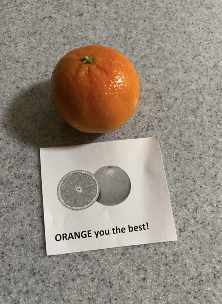 &quot;ORANGE you the best!&quot;