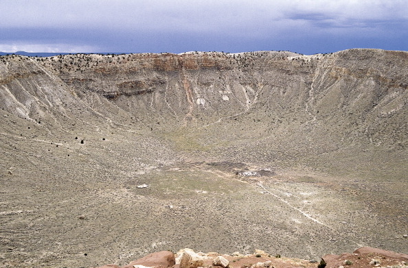 A giant crater