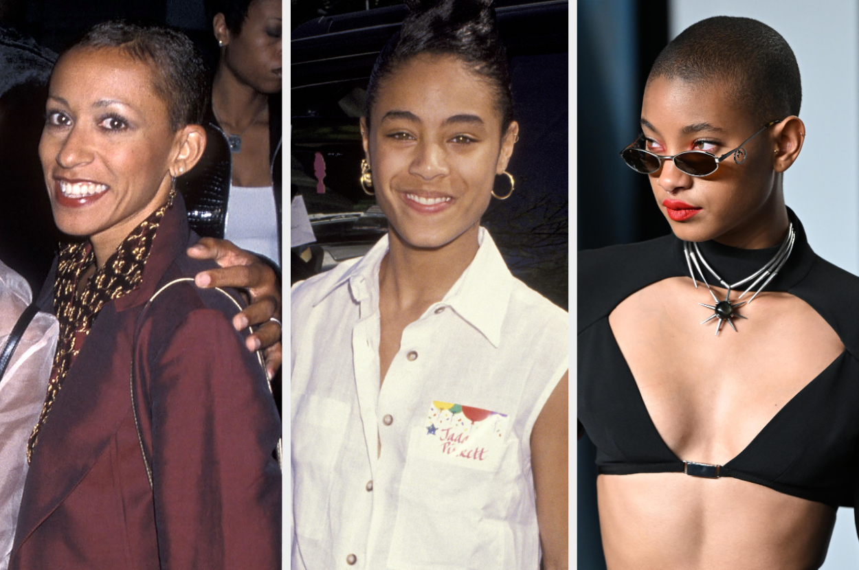 Adrienne Banfield-Norris, Jada Pinkett Smith, and Willow Smith