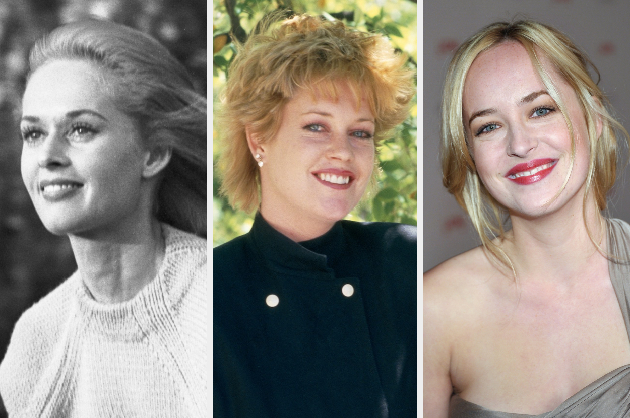 Tippi Hedren, Melanie Griffith, and Dakota Johnson