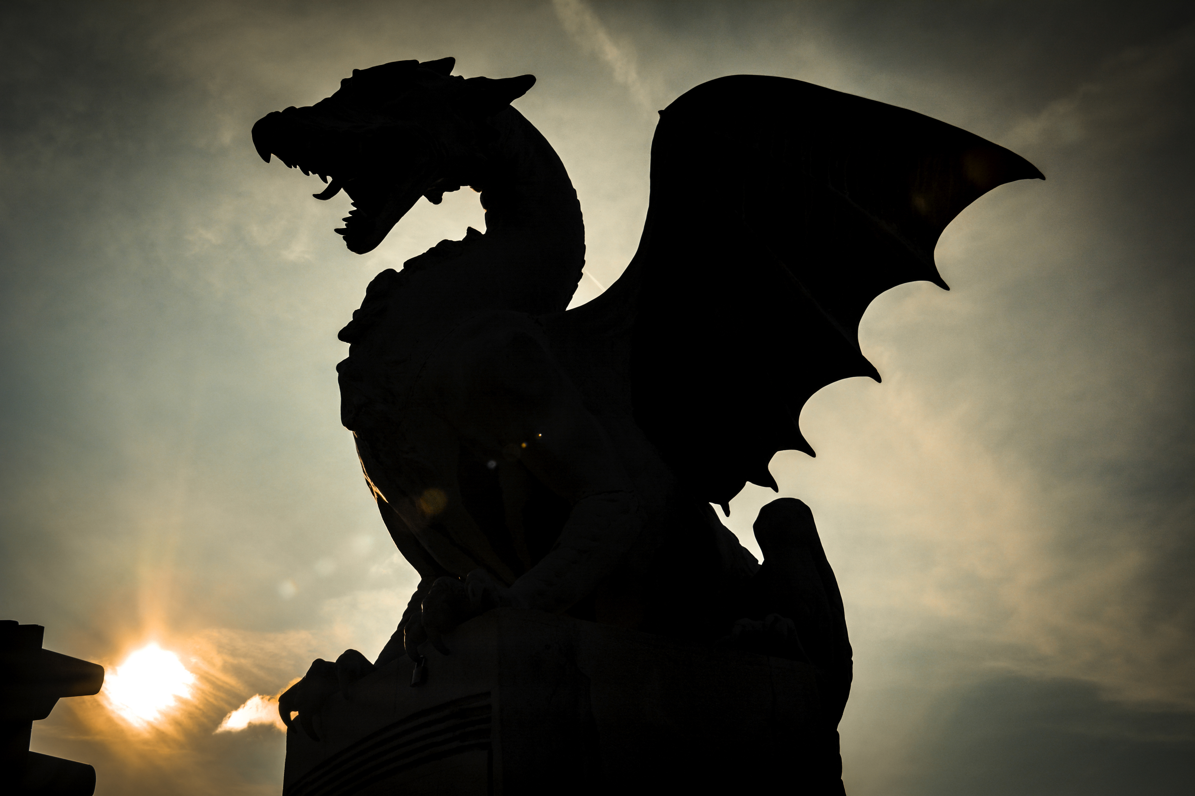 statue of a dragon