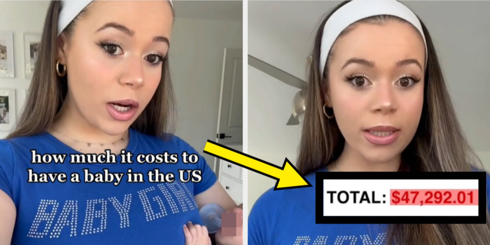 TikTok Breakdown Of How Much It Costs To Have Baby In US - Vimarsana News