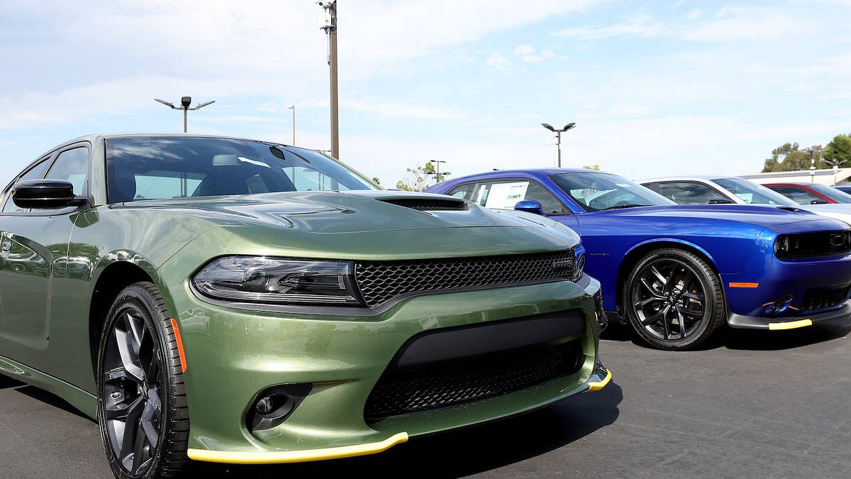 The muscle car is 60 times more likely to be stolen than any car made between 2020 and 2022.