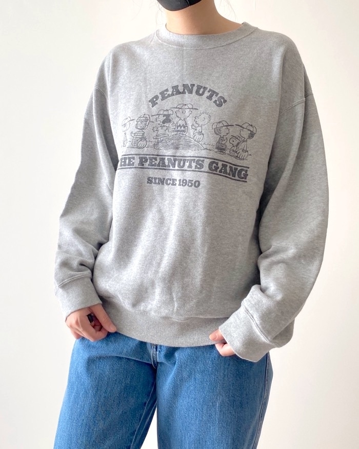 UNIQLO（ユニクロ）のおすすめのアイテム「ピーナッツ チャーリー・ブラウンズ・ベースボール・チーム スウェットシャツ（長袖）」