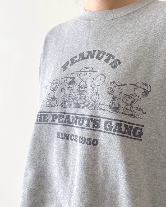UNIQLO（ユニクロ）のおすすめのアイテム「ピーナッツ チャーリー・ブラウンズ・ベースボール・チーム スウェットシャツ（長袖）」