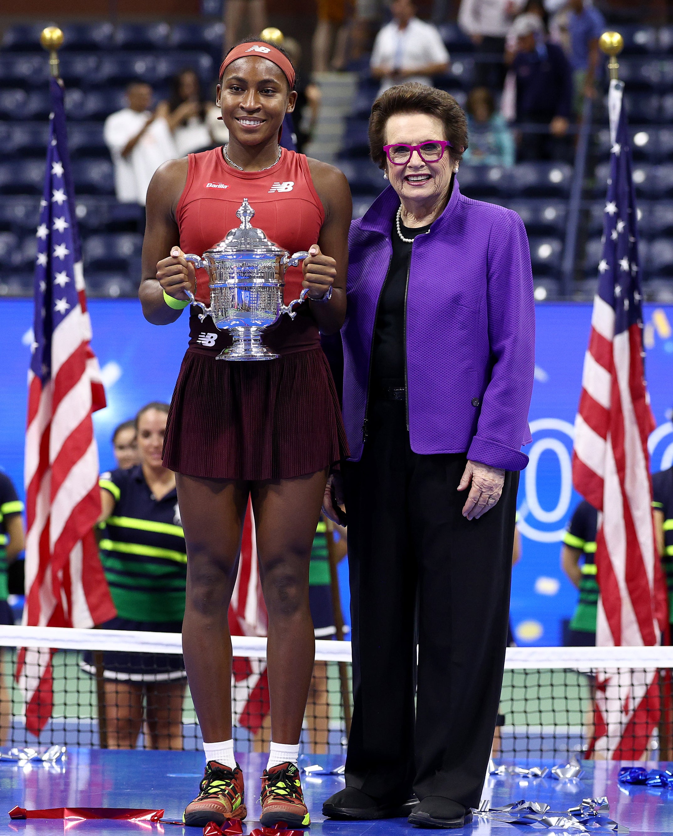 Coco Gauff Wins the U.S. Open in the New Balance Coco CG1 Brick Red (7)