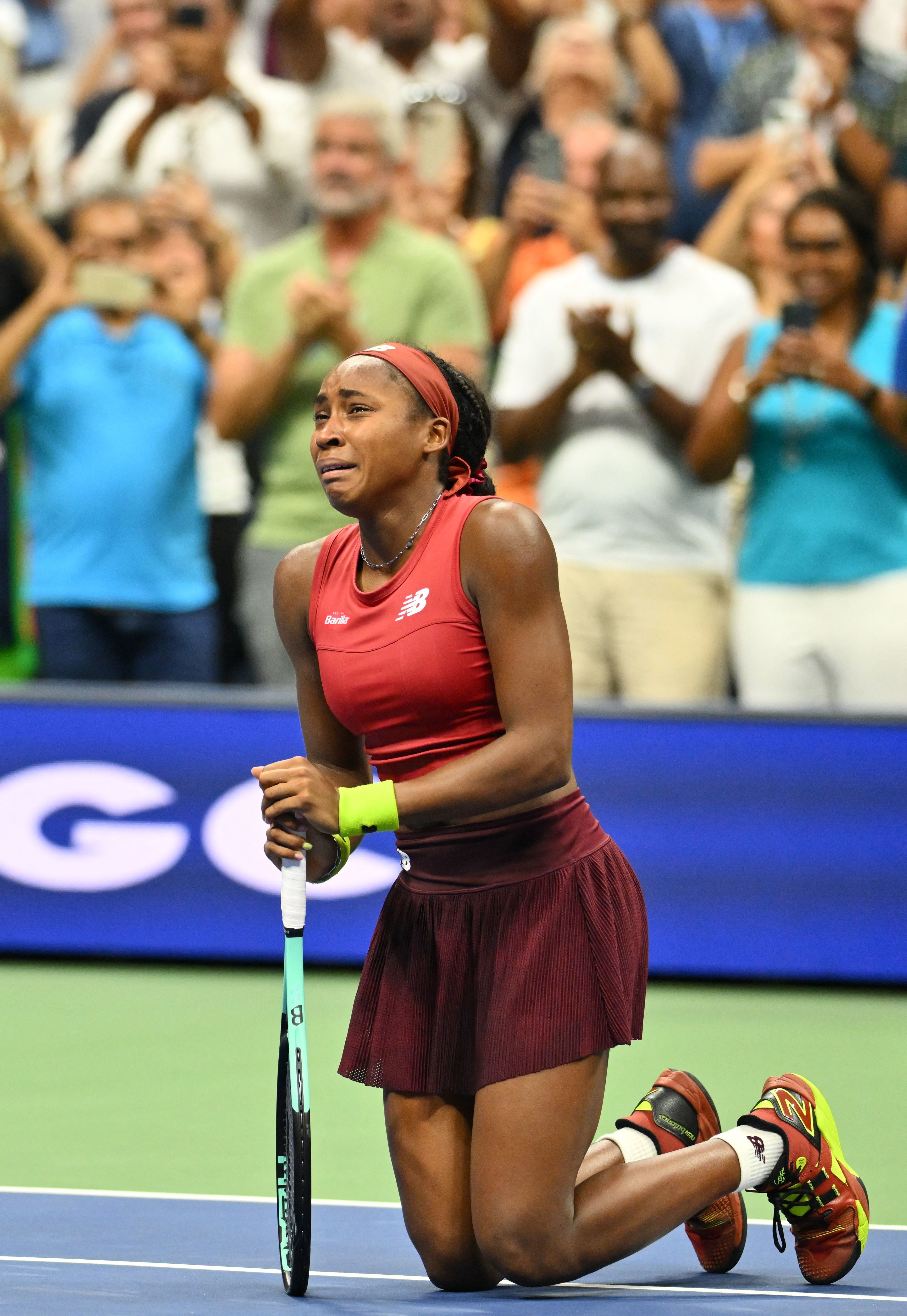 Coco Gauff Wins the U.S. Open in the New Balance Coco CG1 Brick Red (5)