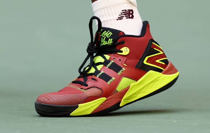 Coco Gauff Wins the U.S. Open in the New Balance Coco CG1 Brick Red