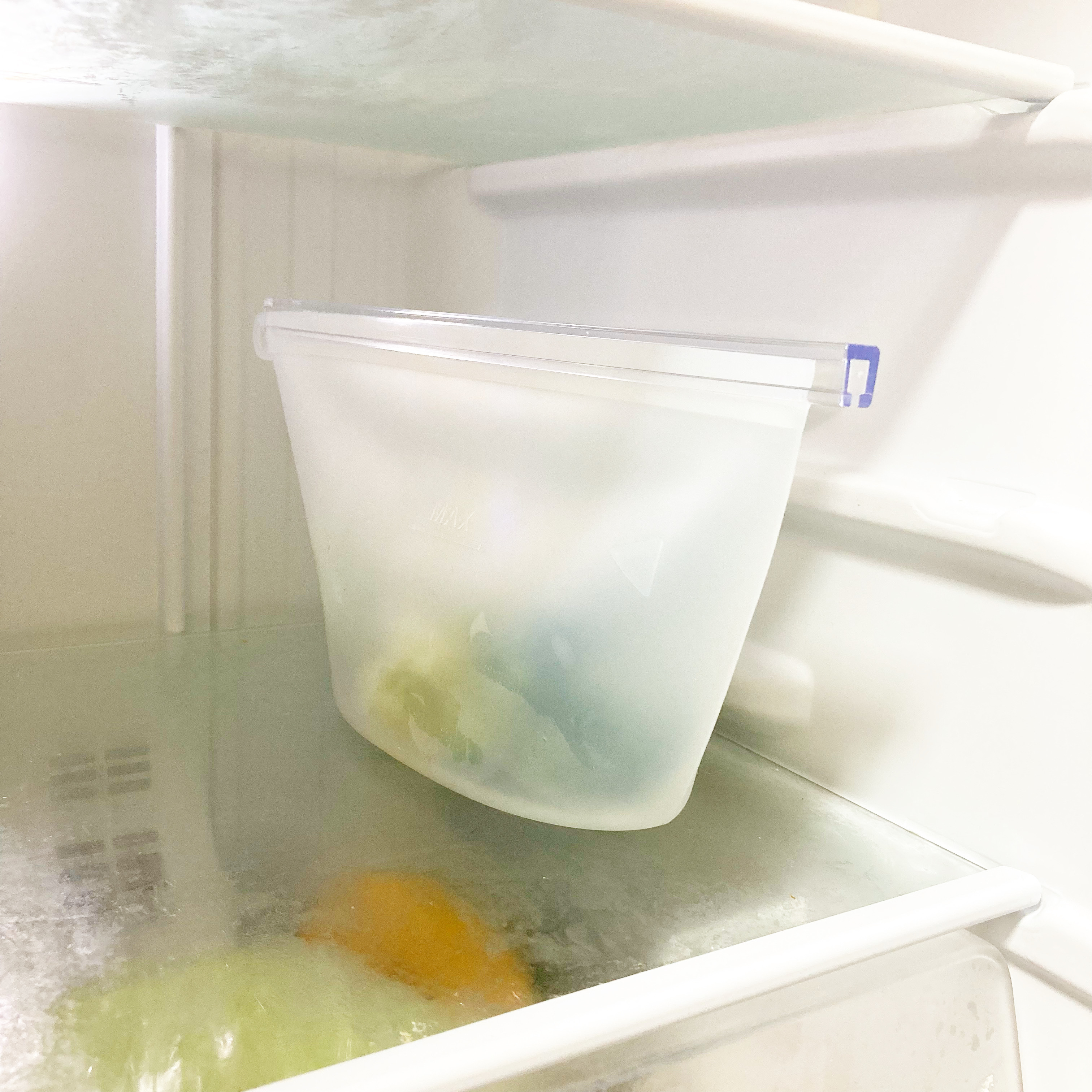 DAISO(ダイソー)のキッチンアイテム「シリコーン保存袋(680ML)」