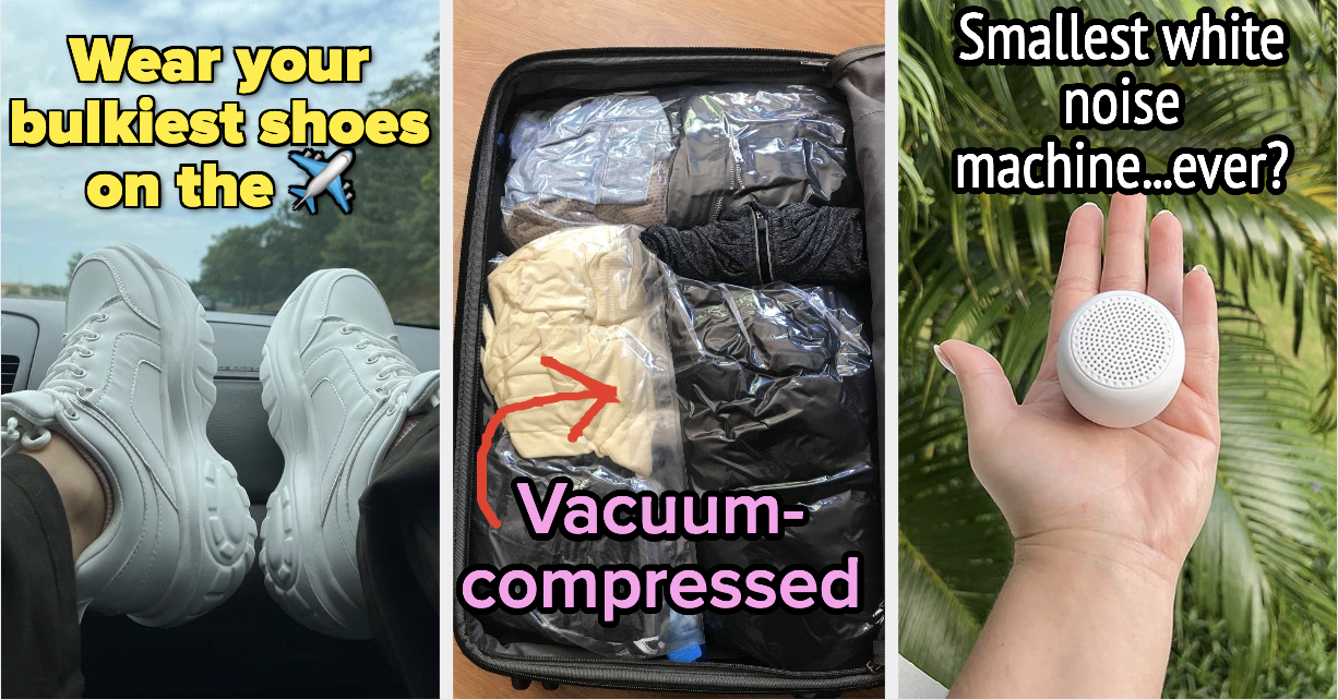 36 Packing Tips So You Can Avoid Having To Check A Bag