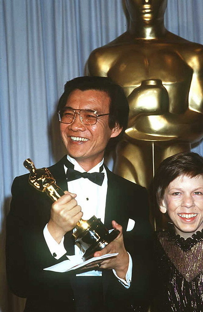 Ngor winning an Oscar in 1985