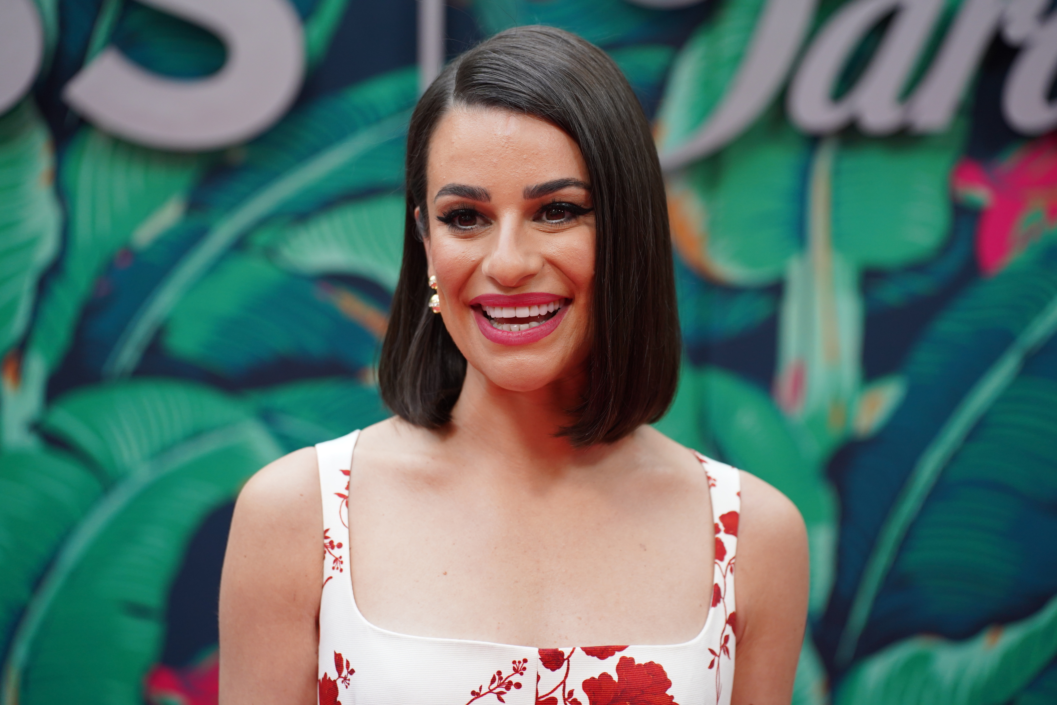 Closeup of Lea Michele