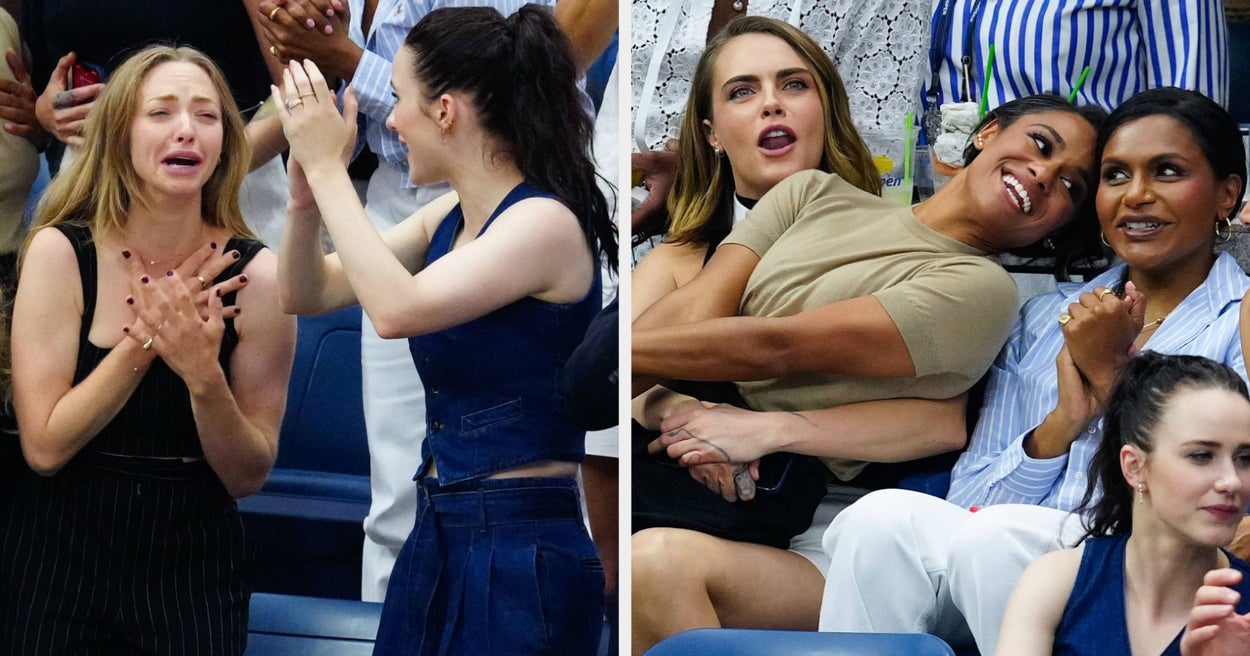 71 Celebrities Cheering, Drinking, Kissing, Or Generally Just Having A Great Time At The 2023 US Open