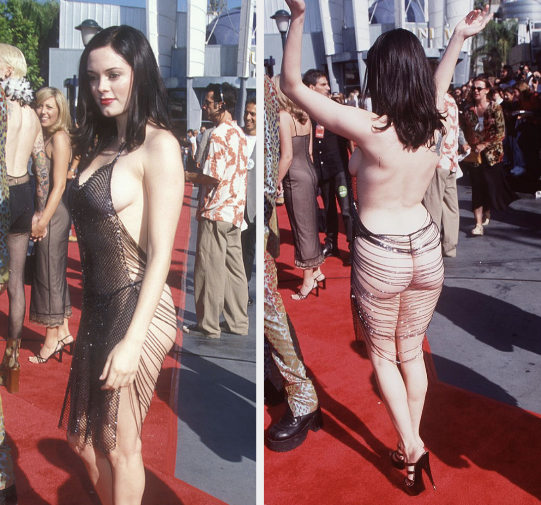 her on the red carpet in a slink dress