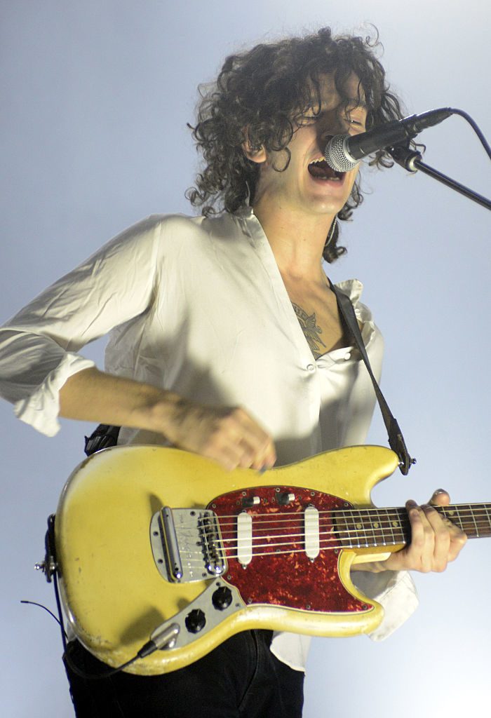 Matty performing onstage