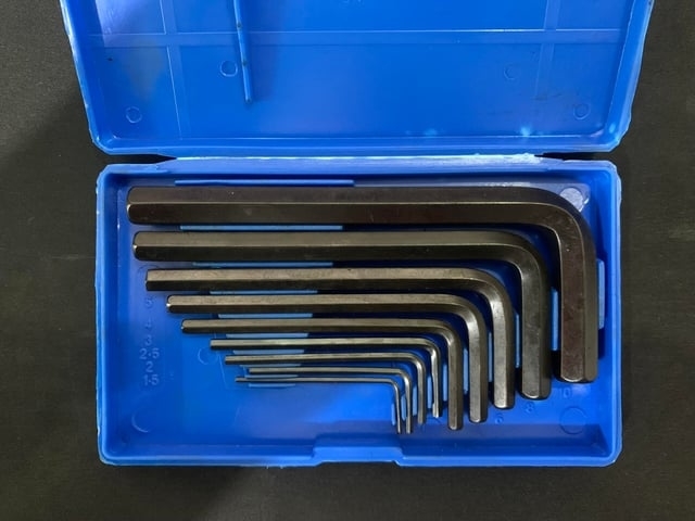 allen wrench case looks like it goes on forever