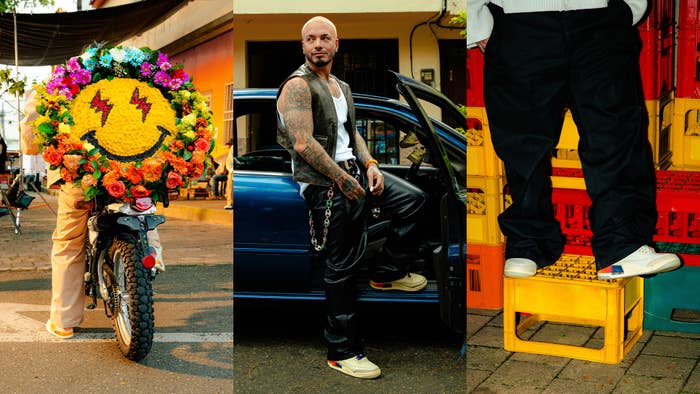 J Balvin Gives DJ Khaled Only Pair Of Unreleased Air Jordan 3s Off His Feet