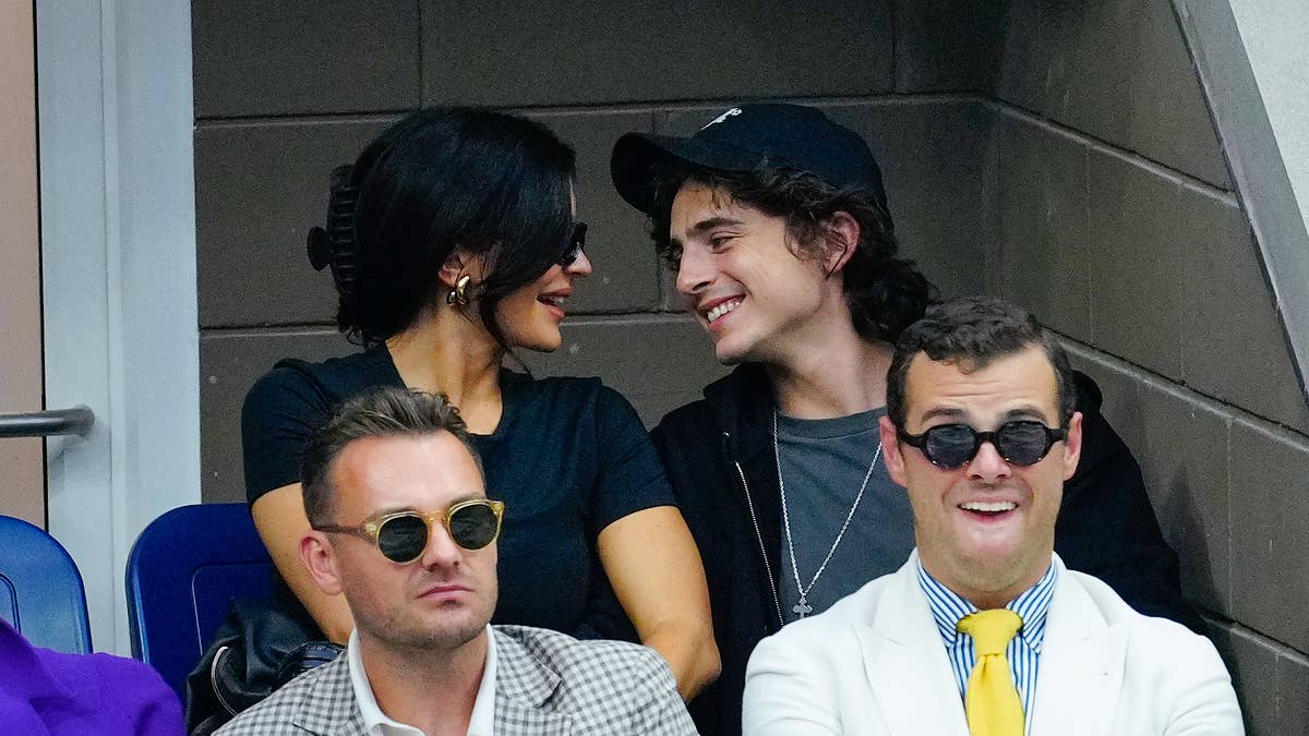 After finally going public with their romance last week, Jenner and Chalamet were photographed packing on the PDA at the tennis match in New York City.