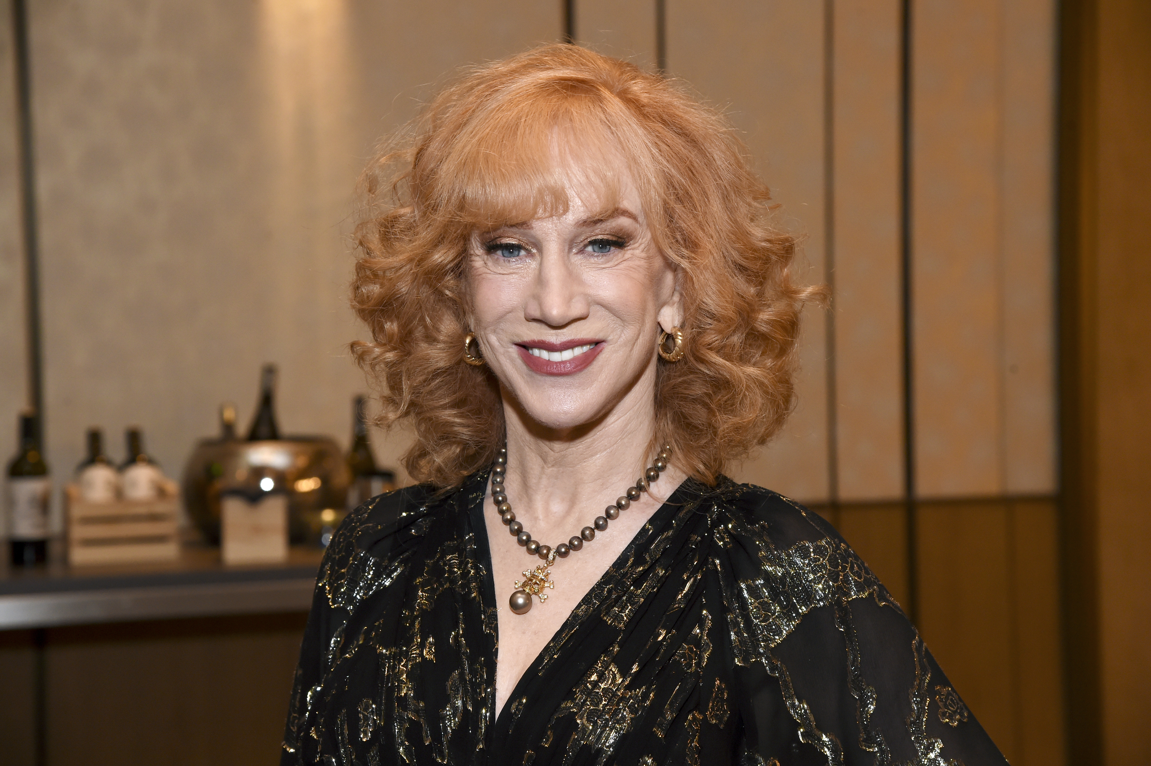 Closeup of Kathy Griffin