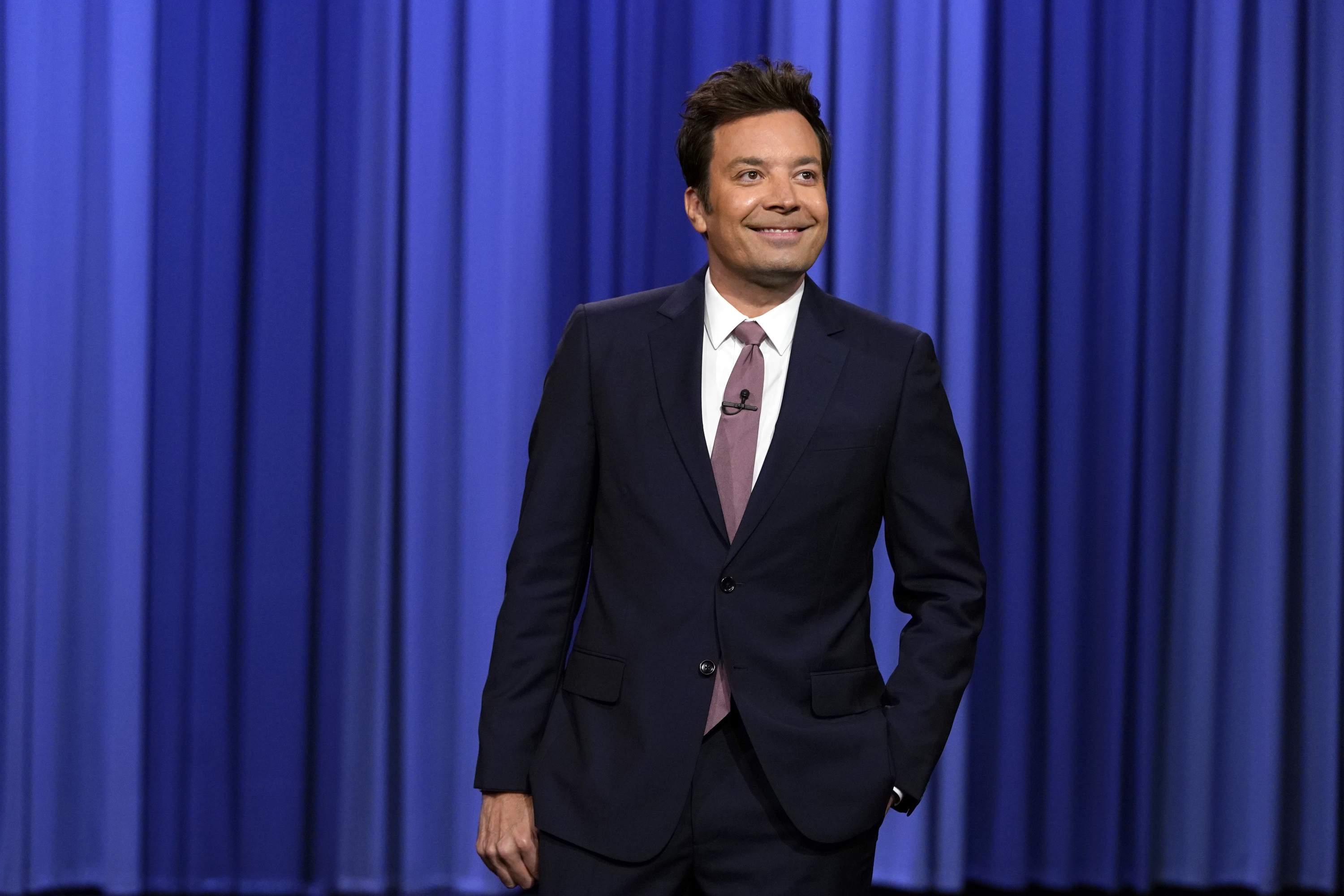 Closeup of Jimmy Fallon