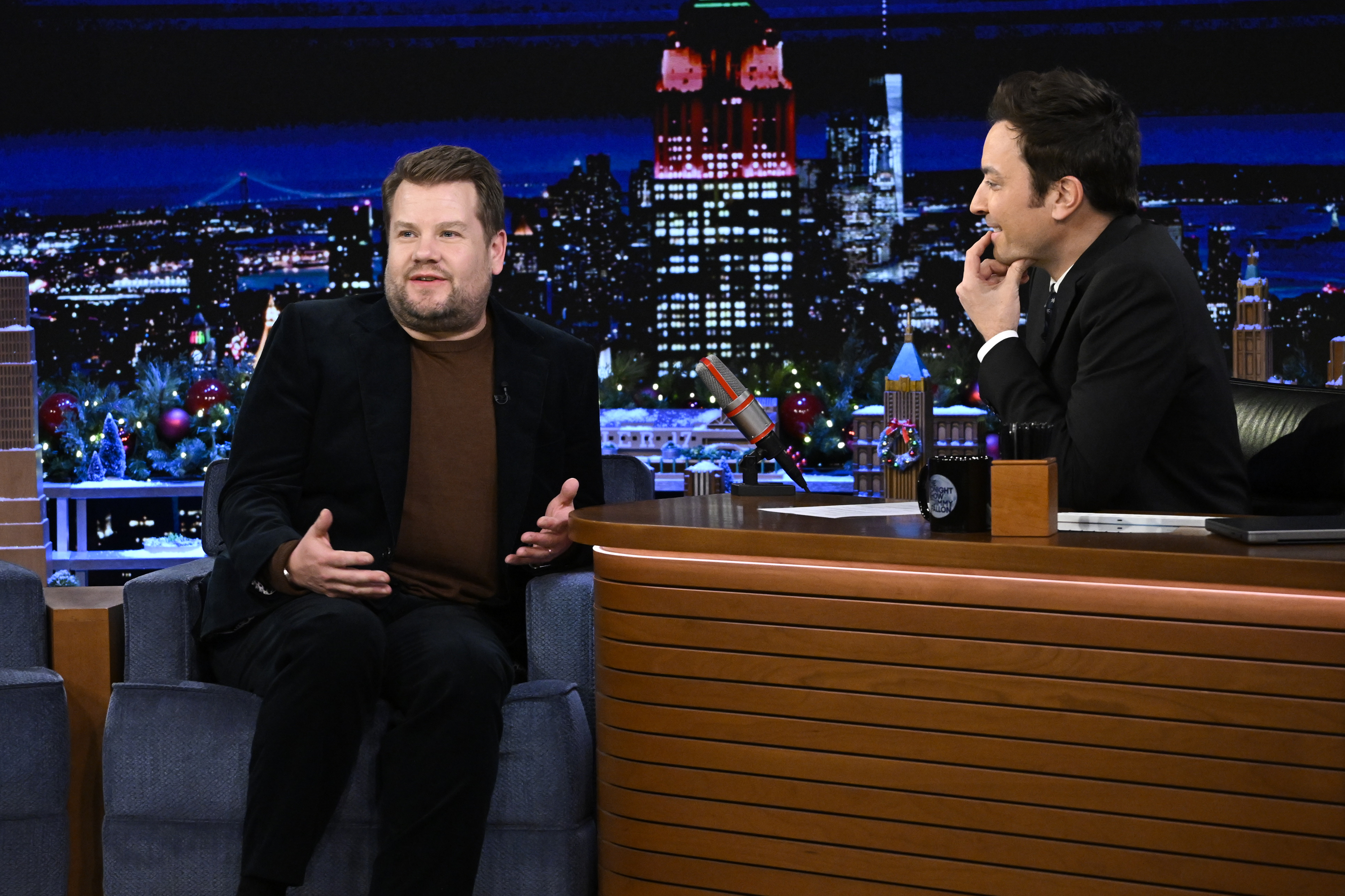 James Corden and Jimmy Fallon