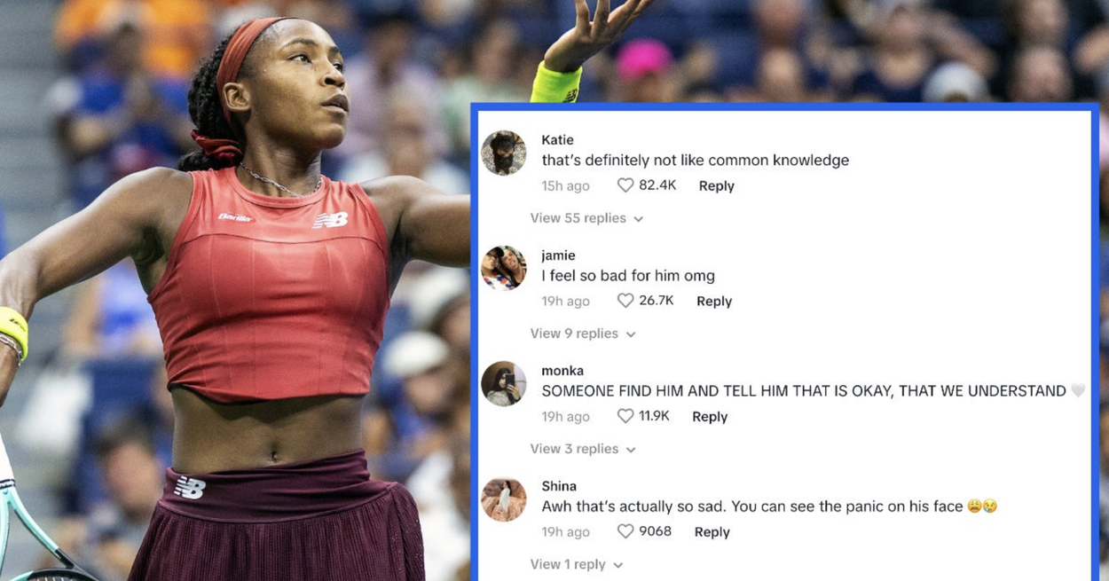 A Man Went Viral For Seemingly Trying To Pee Mid-Match At The US Open, And The Internet Is Coming To His Defense