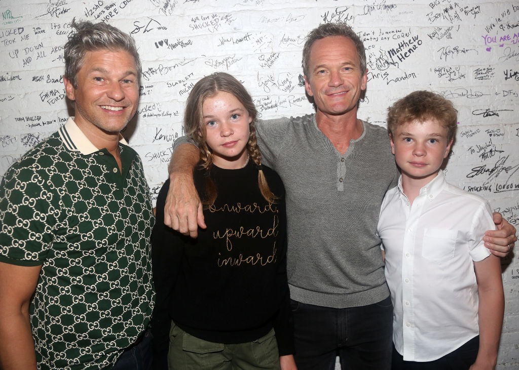 David Burtka and Neil Patrick Harris and their kids