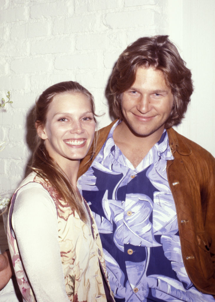 Jeff Bridges and Susan Geston