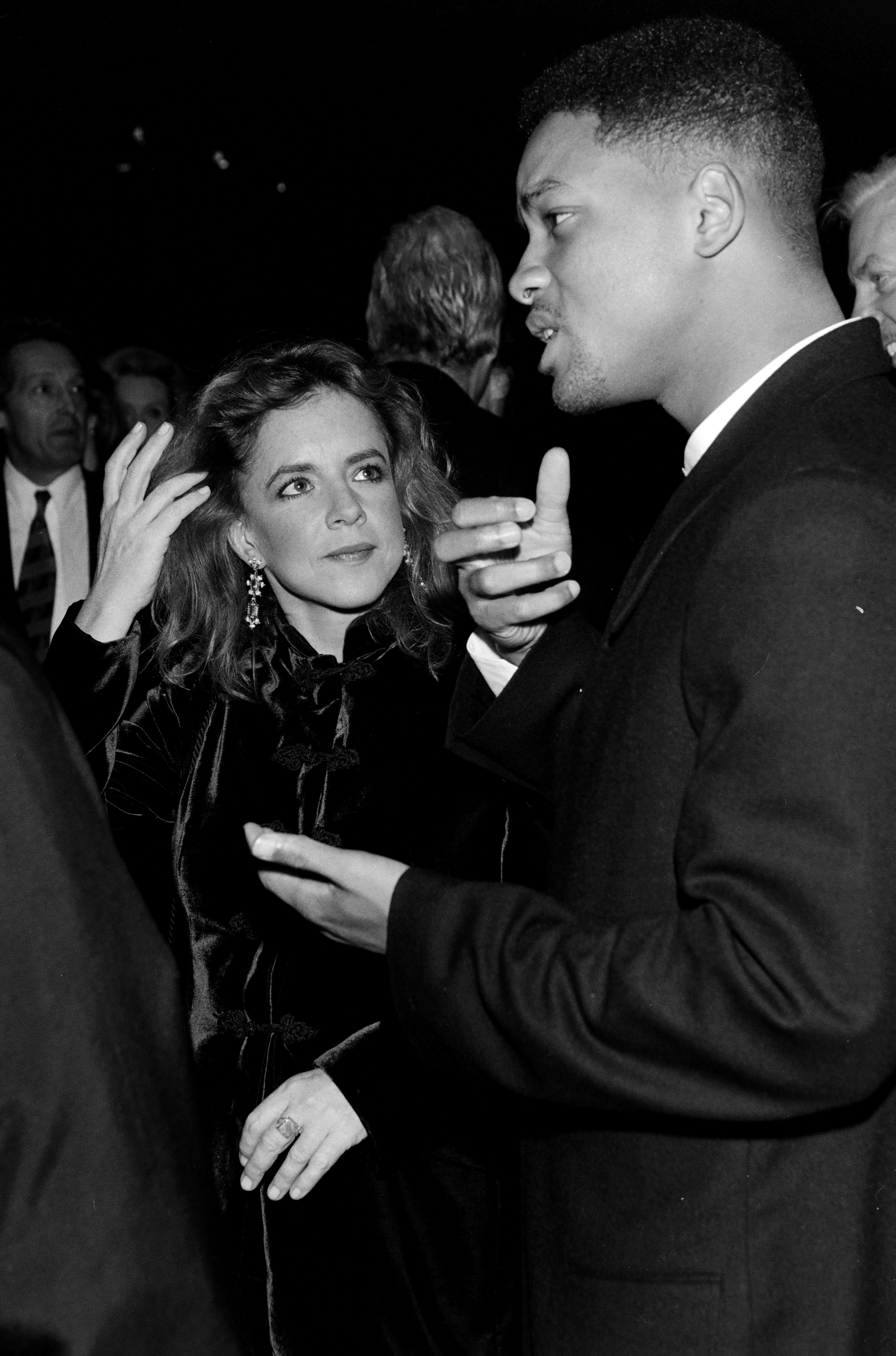 Stockard Channing and Will Smith