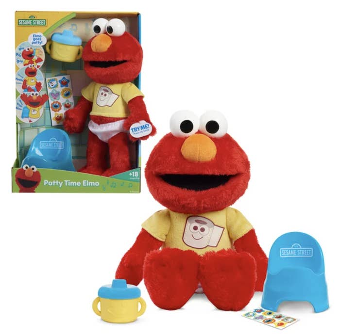 Elmo potty training doll