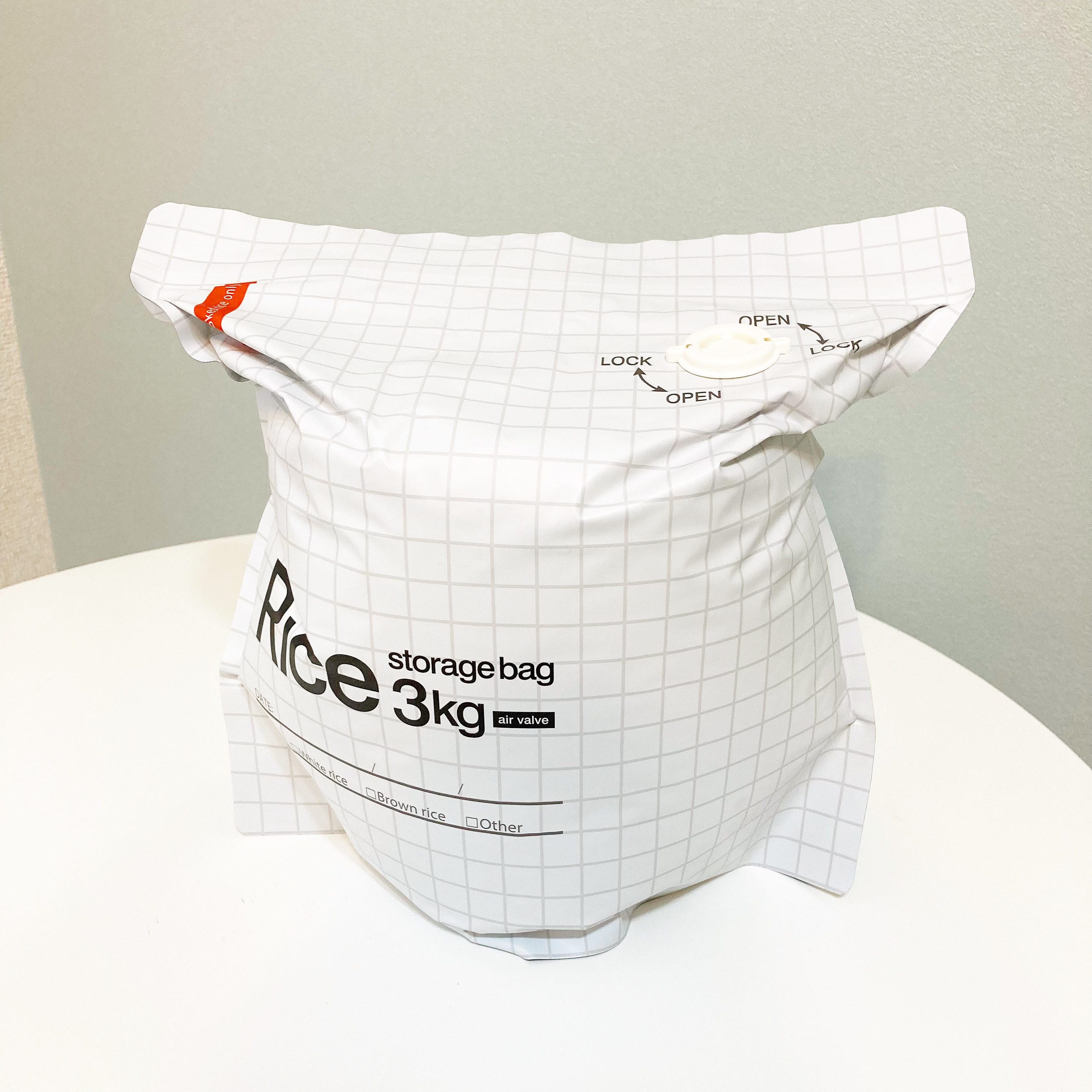 DAISO（ダイソー）の便利アイテム「お米のための保存袋」