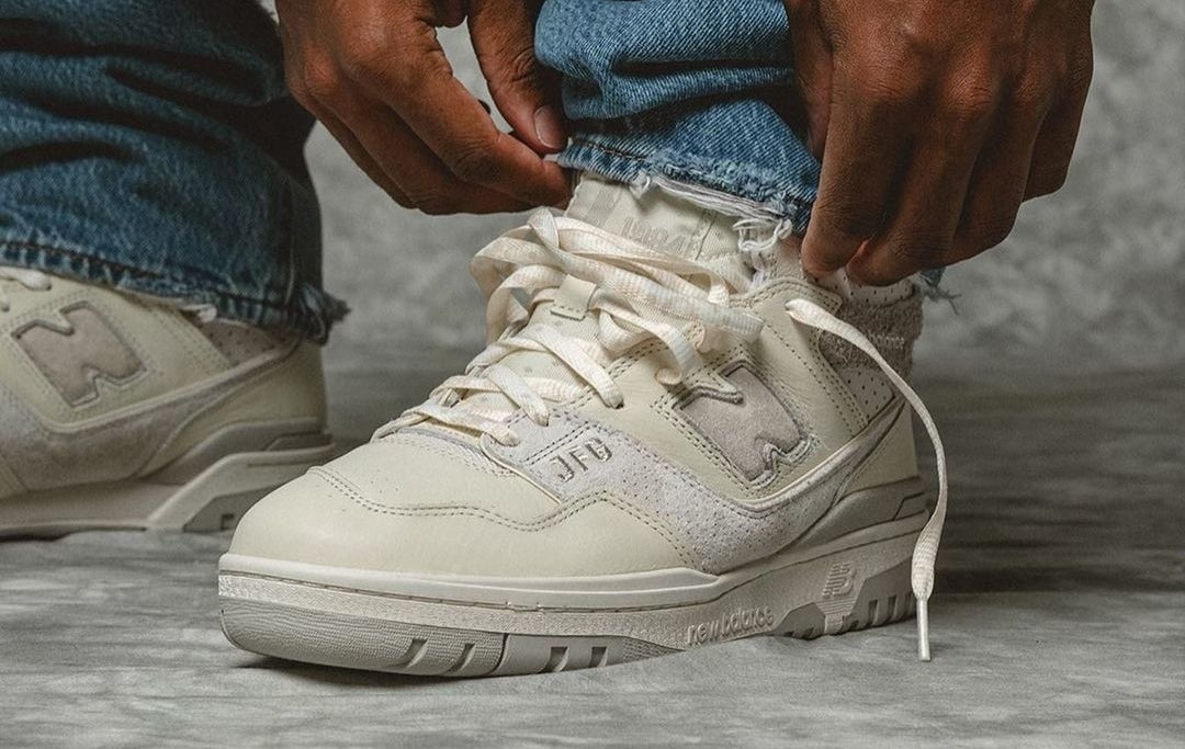 Joe Freshgoods New Balance 650 Air Jordan White