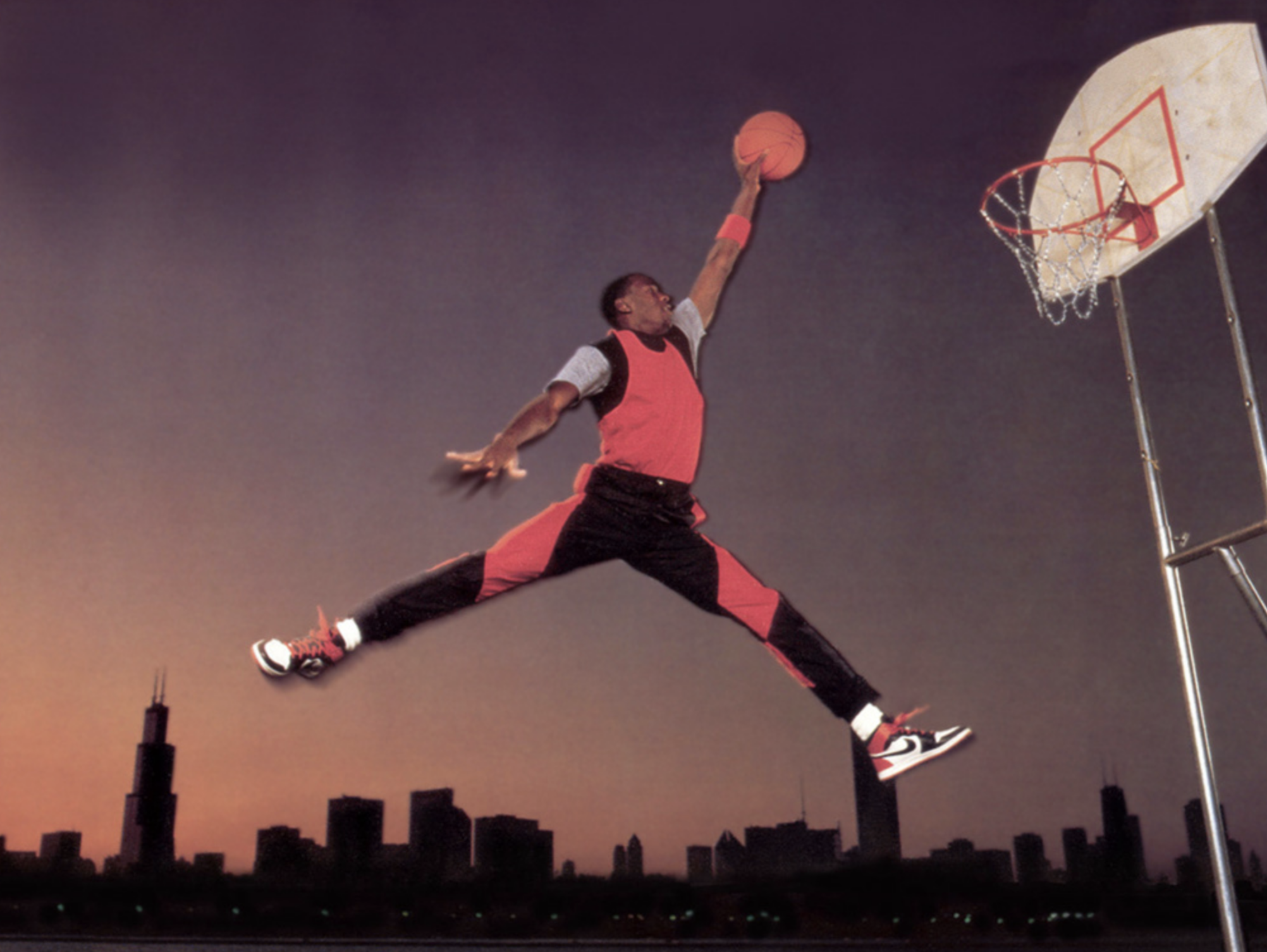 Michael Jordan Wearing New Balances in Jumpman Photoshoot Nike