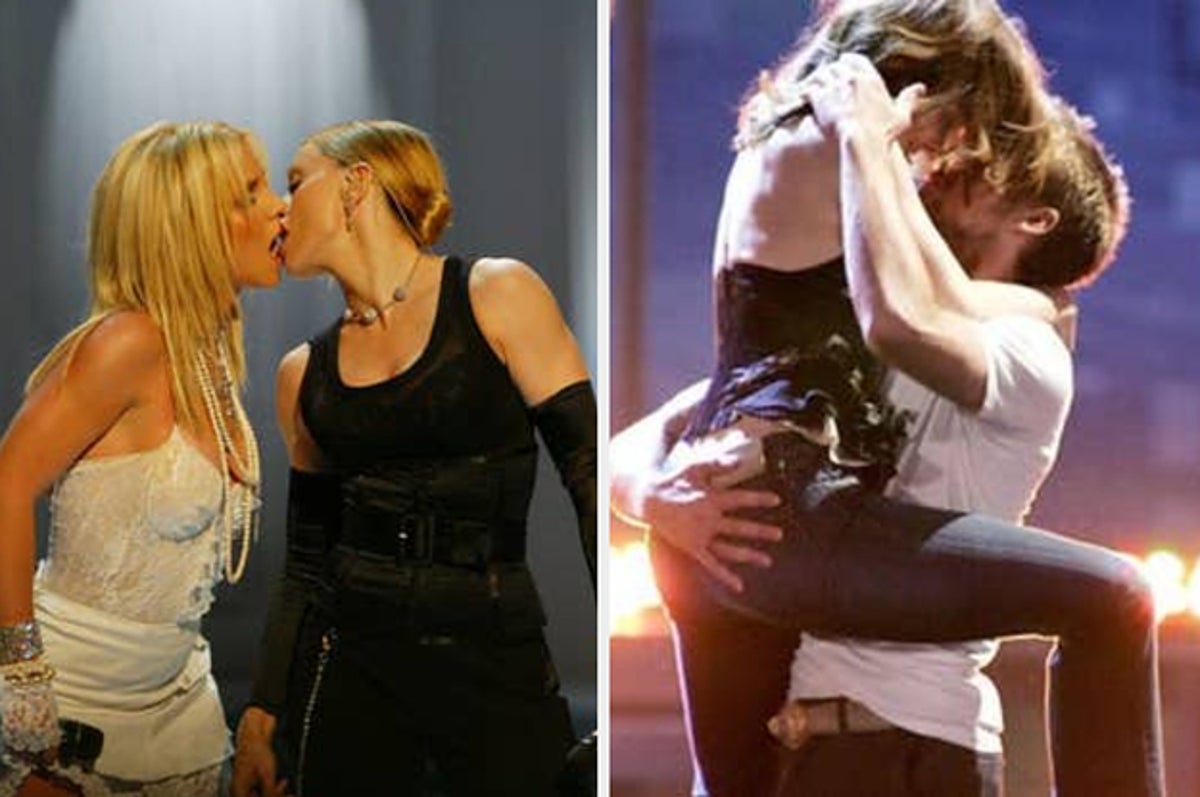 The Best Celebrity Kisses On Live Television