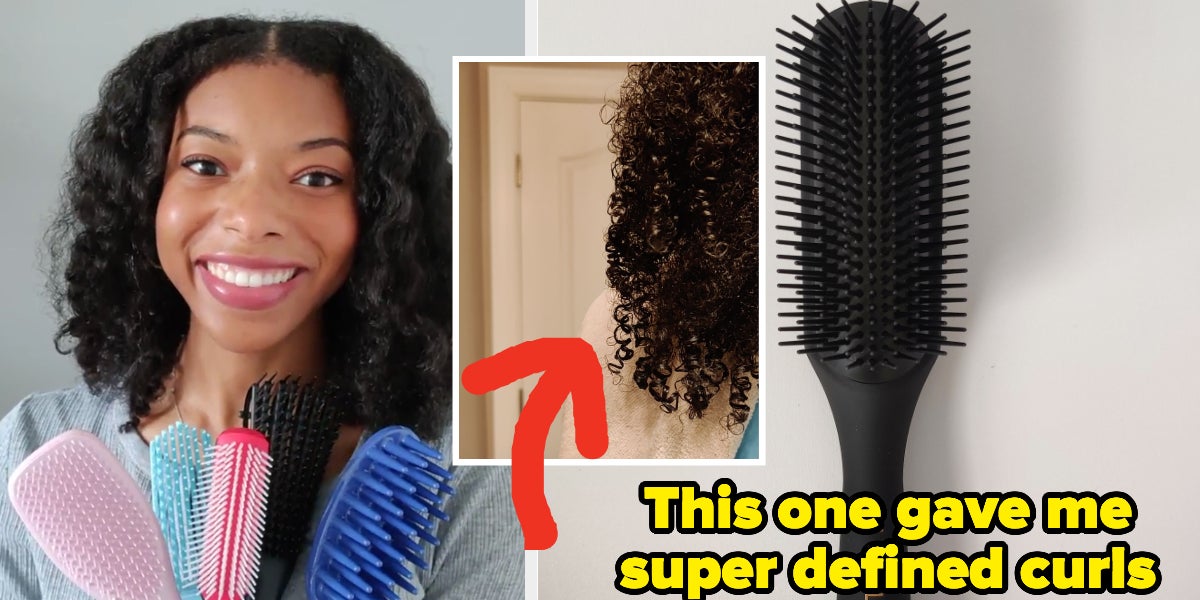 curl defining hair brush