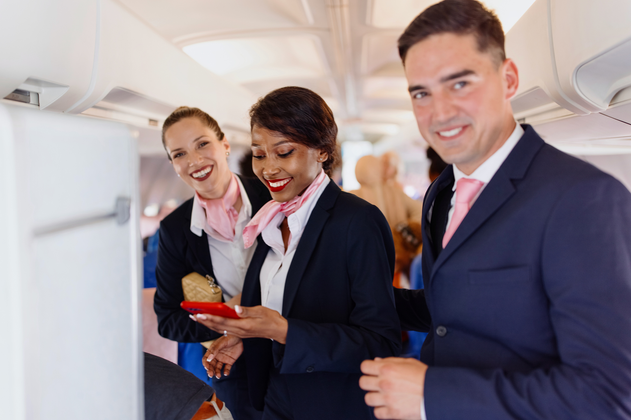 flight attendants