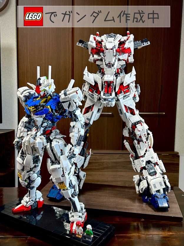 制作時間300時間超え…！ 精巧に作られたガンダムのプラモデルは全部“あるオモチャ”でできていた！（buzzfeed Japan）｜dメニュー