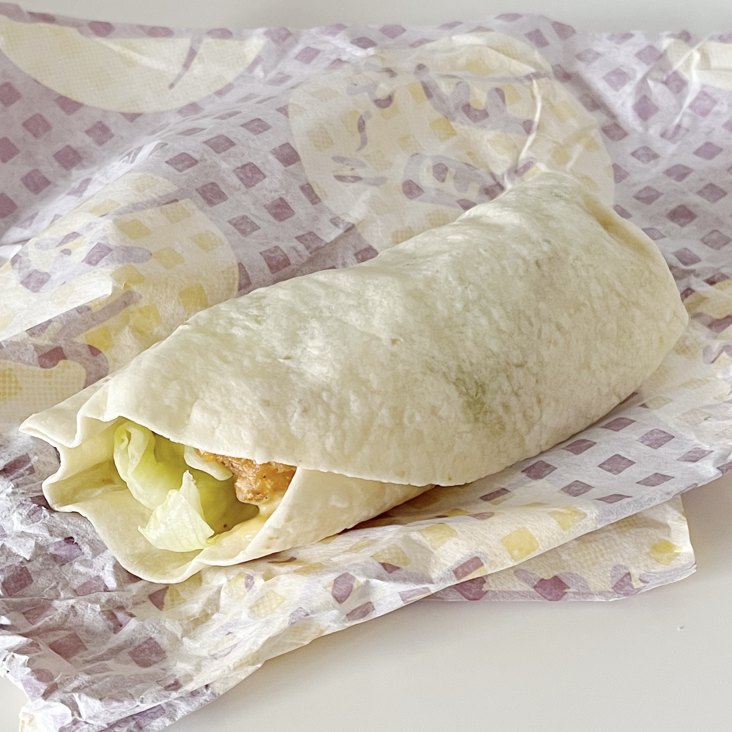 KFC(ケンタッキー・フライド・チキン)のおすすめフード「とろ~り月見ツイスター」