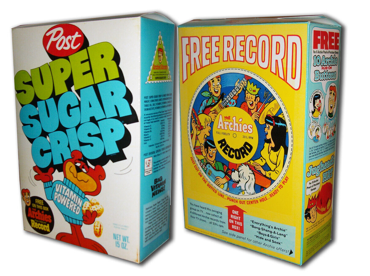 cereal boxes