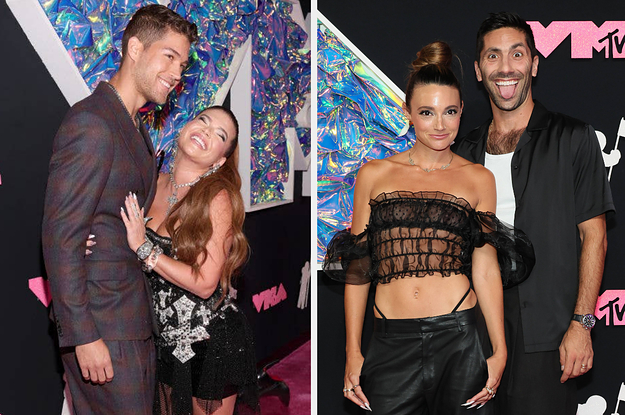Chanel West Coast and Nev Schulman with their partners
