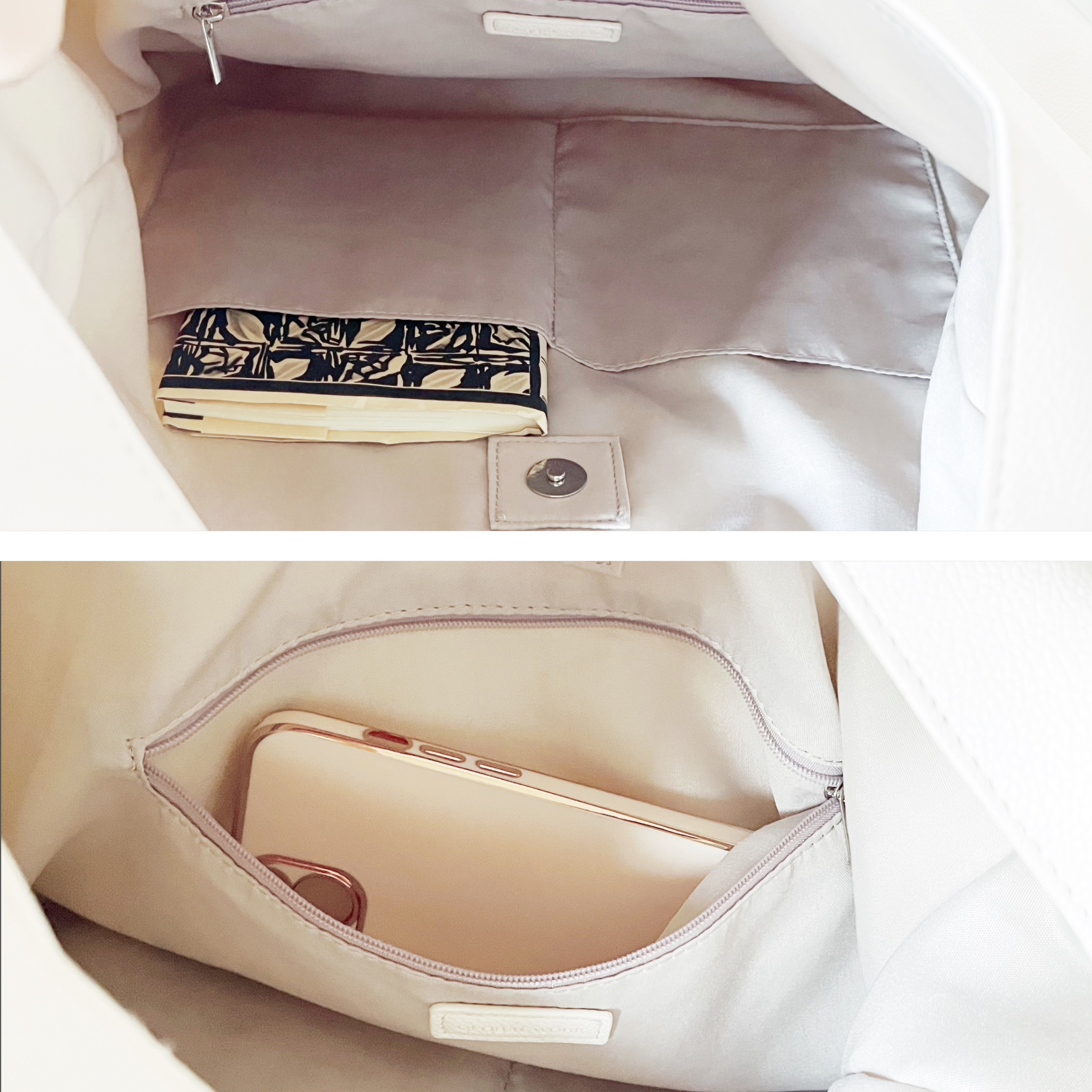 GLOBAL WORK（グローバルワーク）のおすすめのバッグ「ケース付きトライアングルトート」