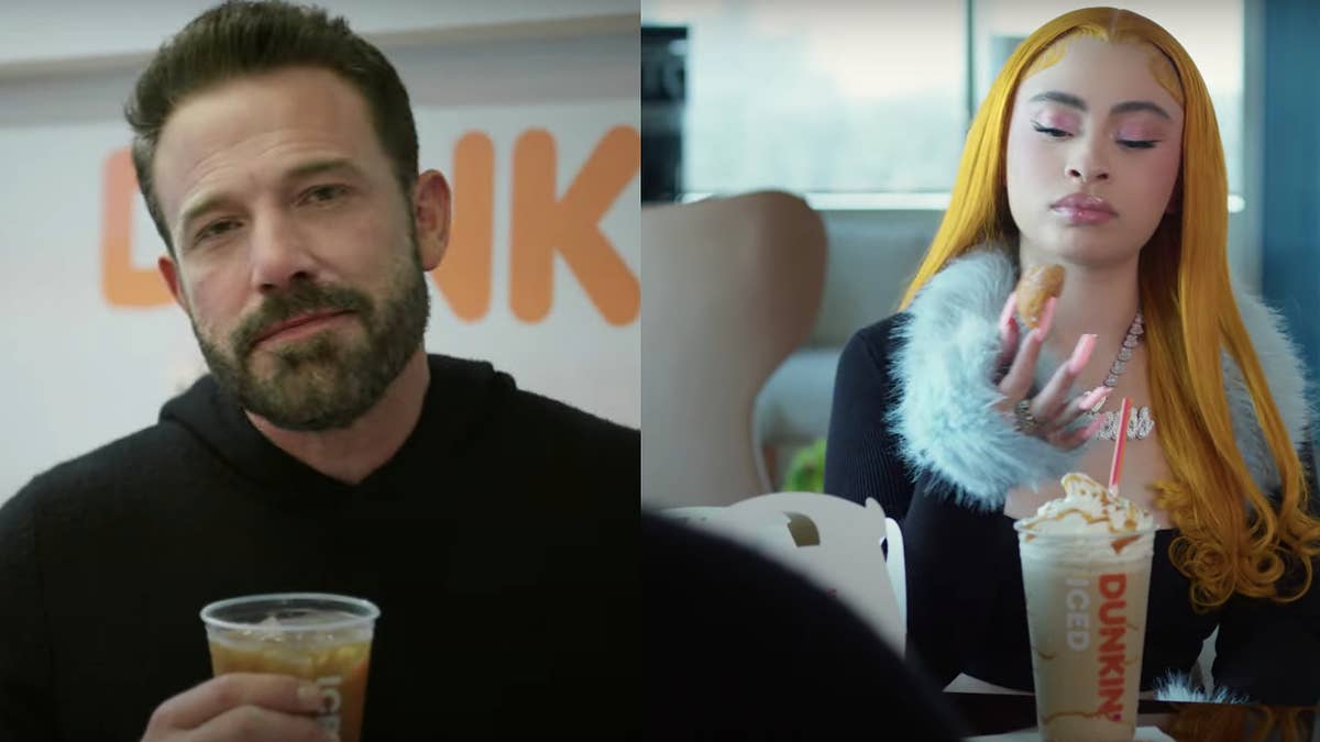 Ben Affleck keeps the Dunkin-fueled creativity rolling with a new spot featuring Ice Spice.