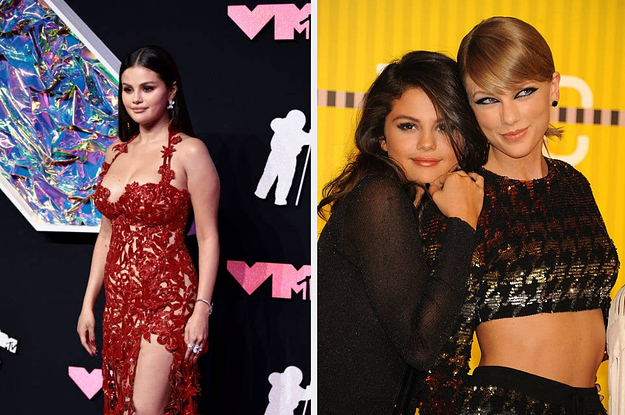 Selena Gomez Returns To The VMAs In A Red Dress pic